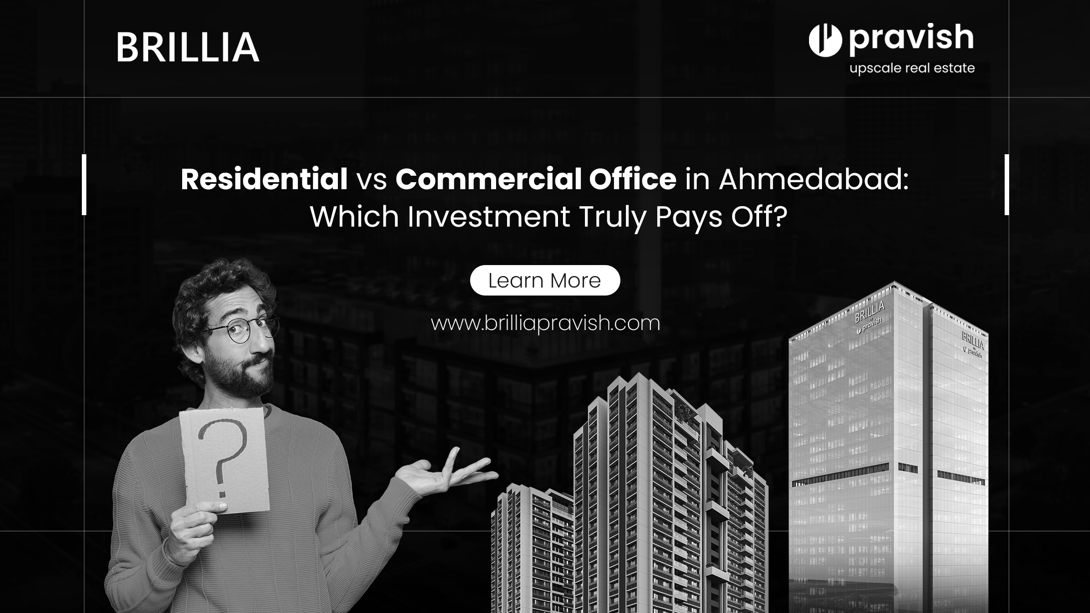 Residential vs Commercial Office in Ahmedabad: Which Investment Truly Pays Off?